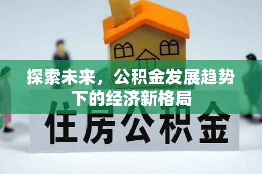 碧江探索未来，公积金发展趋势下的经济新格局