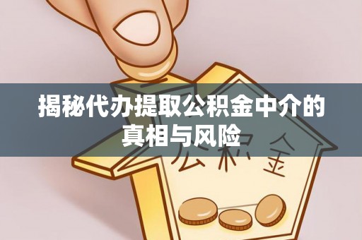 碧江揭秘代办提取公积金中介的真相与风险