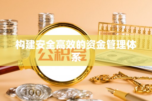 碧江构建安全高效的资金管理体系