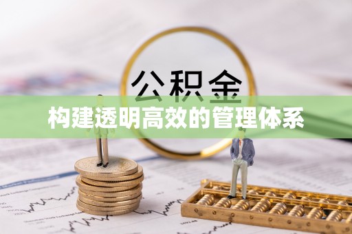 碧江构建透明高效的管理体系