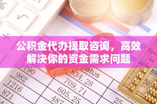碧江公积金代办提取咨询，高效解决你的资金需求问题