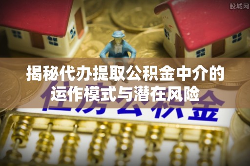 碧江揭秘代办提取公积金中介的运作模式与潜在风险