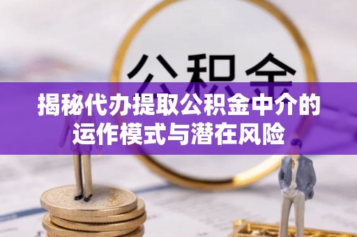 碧江揭秘代办提取公积金中介的运作模式与潜在风险