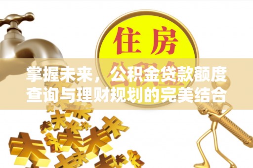 碧江掌握未来，公积金贷款额度查询与理财规划的完美结合