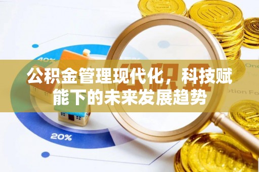 碧江公积金管理现代化，科技赋能下的未来发展趋势