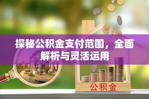 碧江探秘公积金支付范围，全面解析与灵活运用