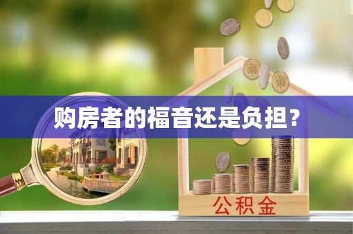 碧江购房者的福音还是负担？