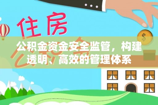 碧江公积金资金安全监管，构建透明、高效的管理体系