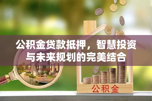 碧江公积金贷款抵押，智慧投资与未来规划的完美结合