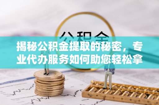 碧江揭秘公积金提取的秘密，专业代办服务如何助您轻松拿钱