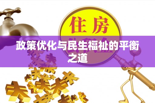 碧江政策优化与民生福祉的平衡之道