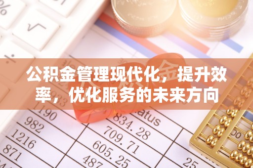 碧江公积金管理现代化，提升效率，优化服务的未来方向
